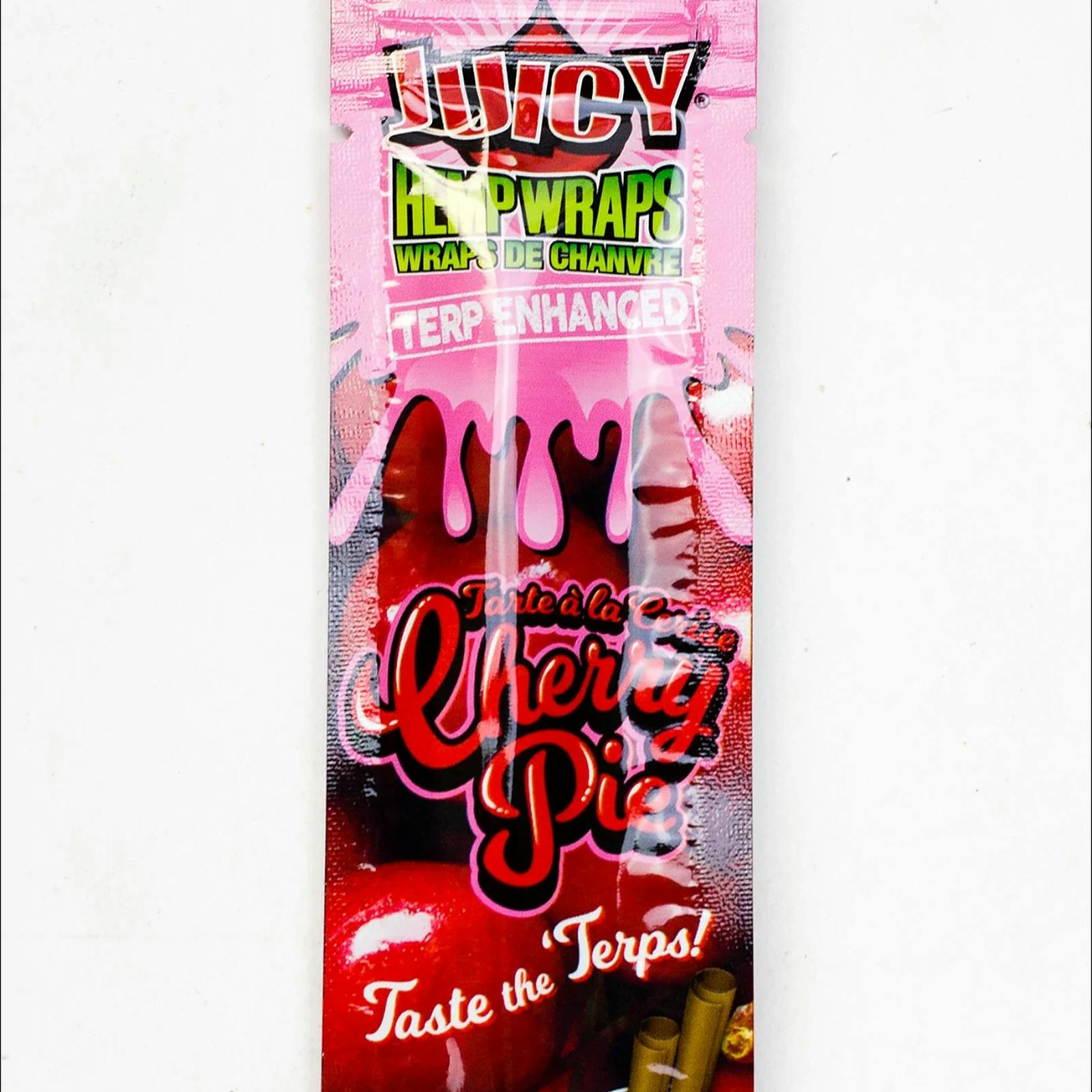 Juicy Jay Cherry Pie Hemp Wraps 2pack Leafly